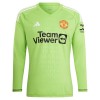 Original Trikotsatz Manchester United De Gea 1 Torwart Heimtrikot 2023-24 Langarm Für Kinder